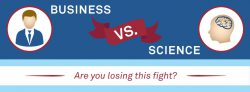 Business vs Science Infographic
